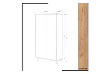 Mod Design Garderob - Trä/Vit - Förvaring - Klädförvaring - Garderob & garderobssystem