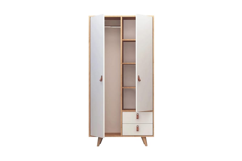 Mod Design Garderob - Trä/Vit - Förvaring - Klädförvaring - Garderob & garderobssystem