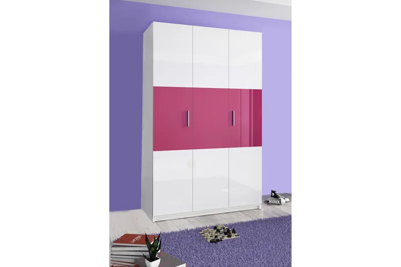 Rogsta Garderob 120 cm - Rosa - Förvaring - Klädförvaring - Garderob & garderobssystem - Klädskåp & fristående garderob