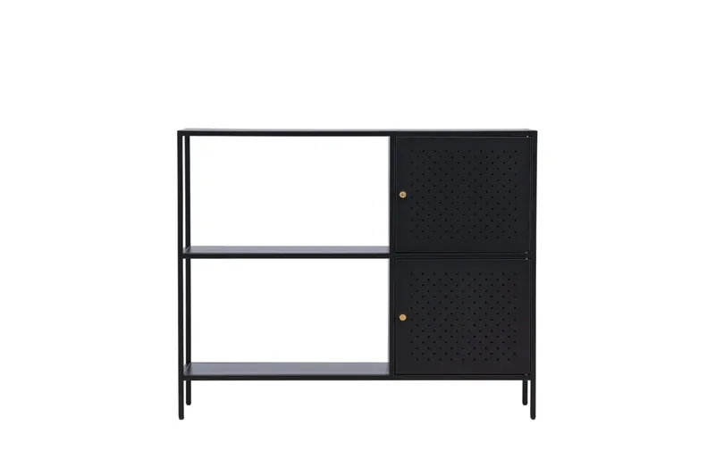 Salta Garderob 100x75 cm - Svart - Förvaring - Förvaringsmöbler - Sideboard & skänk