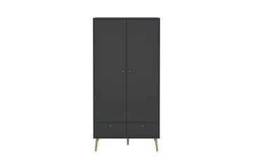 Shinta Garderobdsskåp 99x200 cm - Grå - Förvaring - Skoförvaring