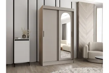 Tallmo Garderob m. Spegel 120x200 cm - Förvaring - Klädförvaring - Garderob & garderobssystem