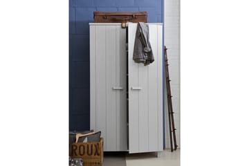 Tenney Garderob 202 cm - Grå Tall - Förvaring - Klädförvaring - Garderob & garderobssystem