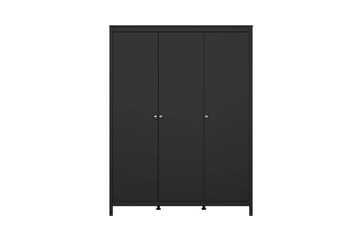 Vallvidera Garderob 150x199 cm - Svart - Förvaring - Klädförvaring - Garderob & garderobssystem