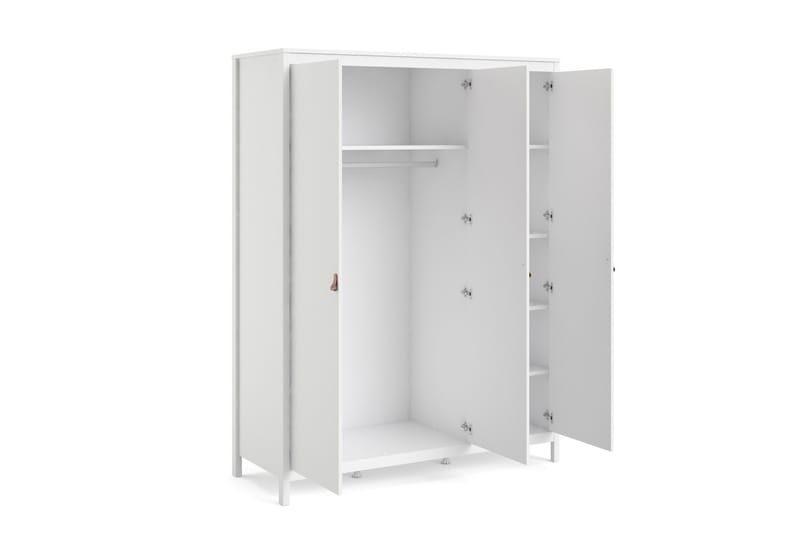 Vallvidera Garderob 58x150 cm - Vit - Förvaring - Klädförvaring - Garderob & garderobssystem