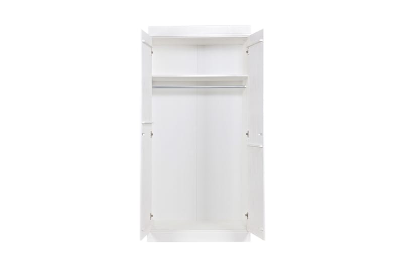 Varius Garderob 94 cm 2 Dörrar - Vit Tall - Förvaring - Klädförvaring - Garderob & garderobssystem