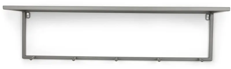 Hatthylla 75 cm i Metall, Grå