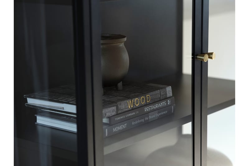 Cybella Highboard - Svart - Förvaring - Skåp - Vitrinskåp