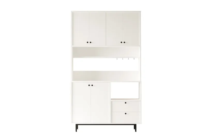 Donae Highboard - Vit - Förvaring - Skåp - Förvaringsskåp