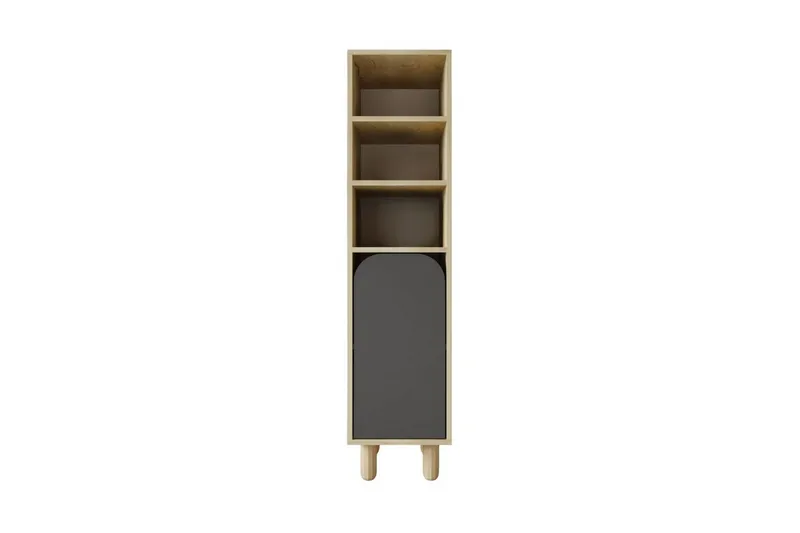 Estra Highboard - Brun/Antracit - Förvaring - Skåp - Förvaringsskåp