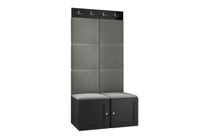 Dunvegan Highboard Black - Förvaring - Skåp - Förvaringsskåp