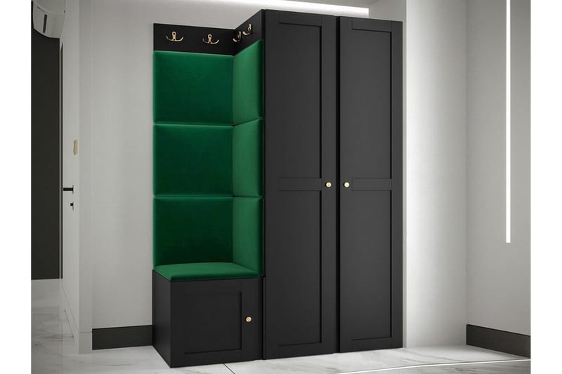 Dunvegan Highboard Black - Förvaring - Skåp - Förvaringsskåp