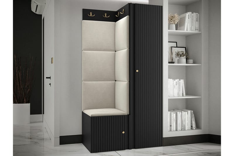 Dunvegan Highboard Black - Förvaring - Skåp - Förvaringsskåp