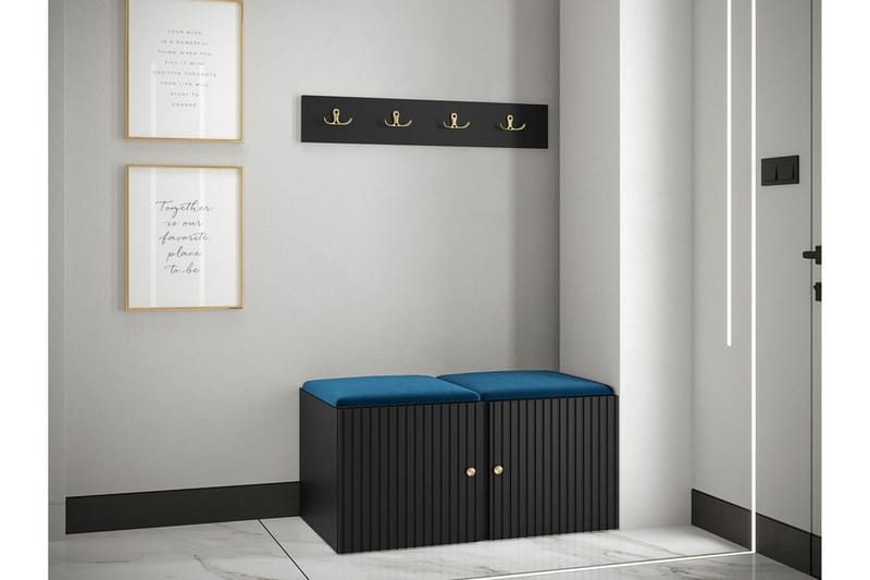 Dunvegan Highboard Black - Förvaring - Skåp - Förvaringsskåp