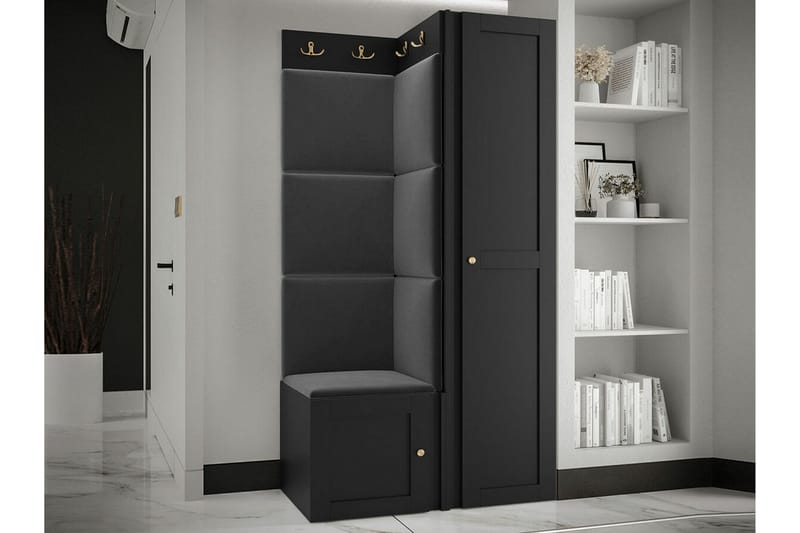 Dunvegan Highboard Black - Förvaring - Skåp - Förvaringsskåp