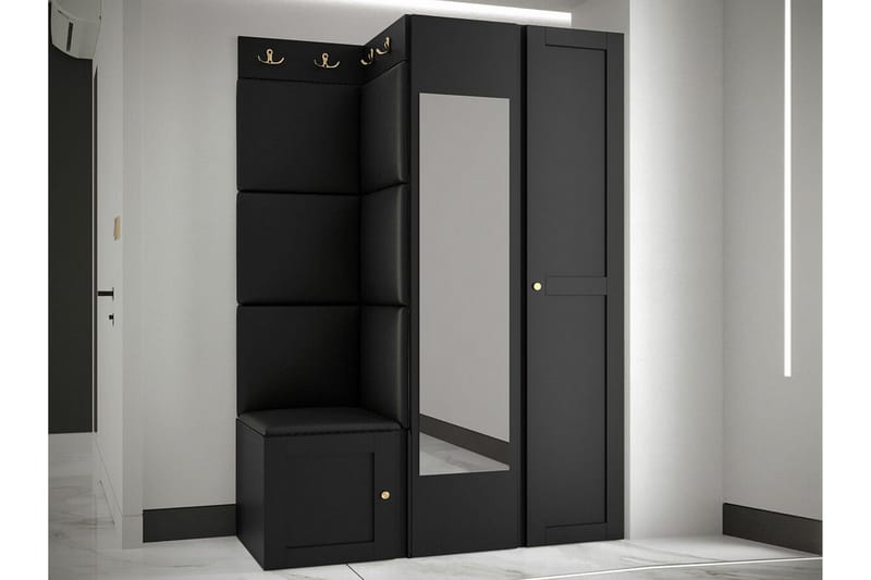 Dunvegan Highboard Black - Förvaring - Skåp - Förvaringsskåp