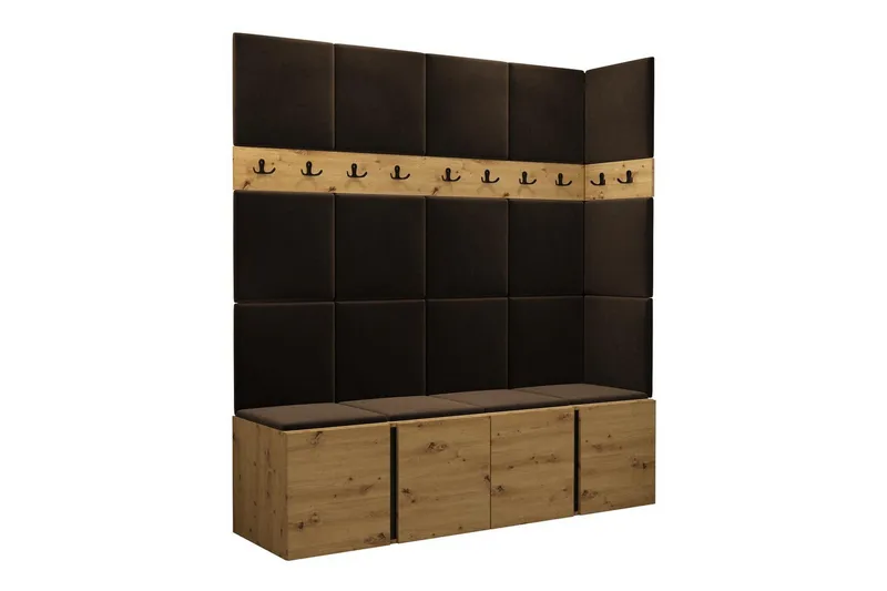 Dunvegan Highboard - Brun - Förvaring - Skåp - Förvaringsskåp