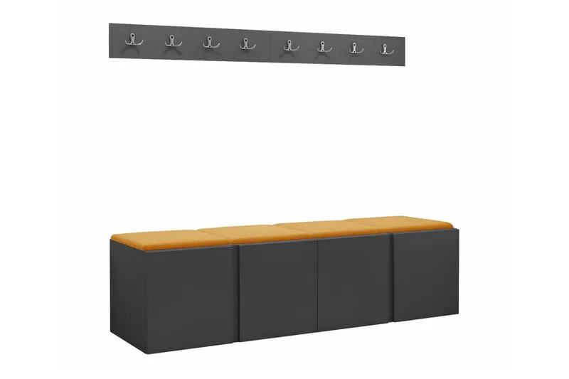 Dunvegan Highboard Graphite - Förvaring - Skåp - Förvaringsskåp