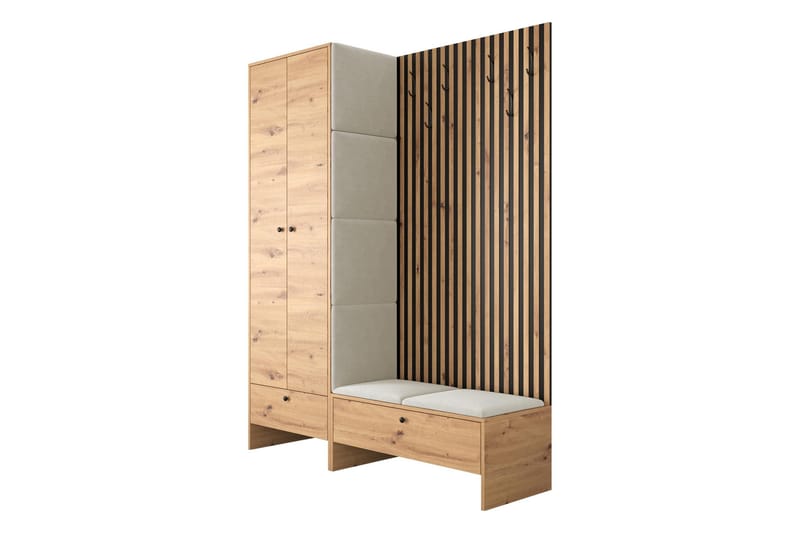 Dunvegan Highboard Light brown - Förvaring - Skåp - Förvaringsskåp