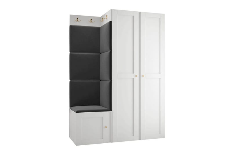 Dunvegan Highboard White - Förvaring - Skåp - Förvaringsskåp