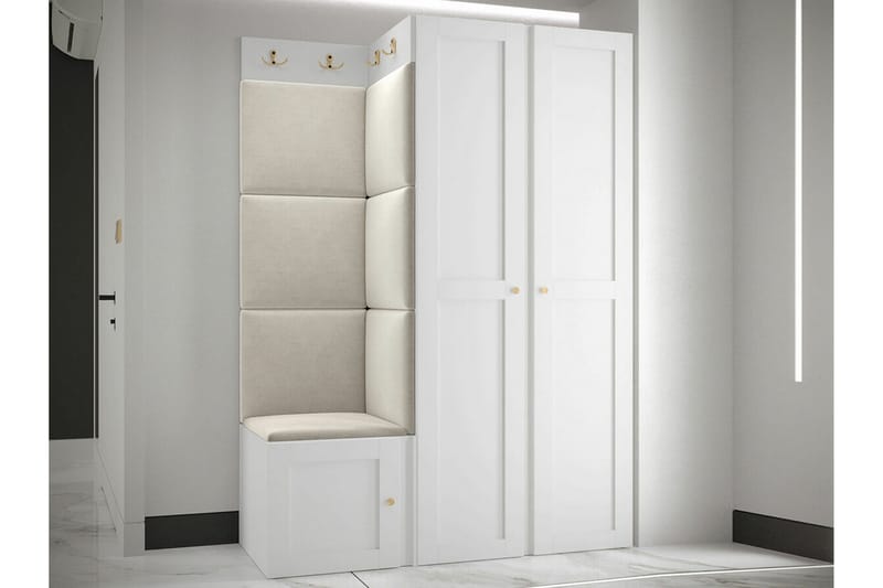 Dunvegan Highboard White - Förvaring - Skåp - Förvaringsskåp