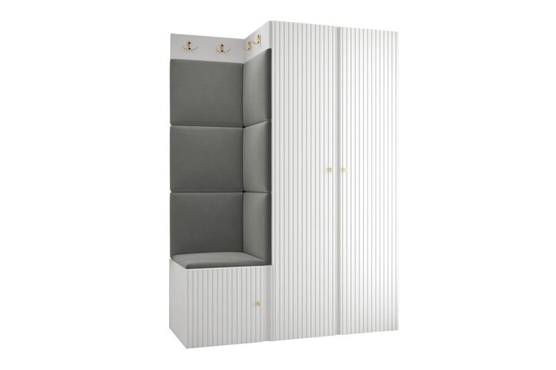 Dunvegan Highboard White - Förvaring - Skåp - Förvaringsskåp