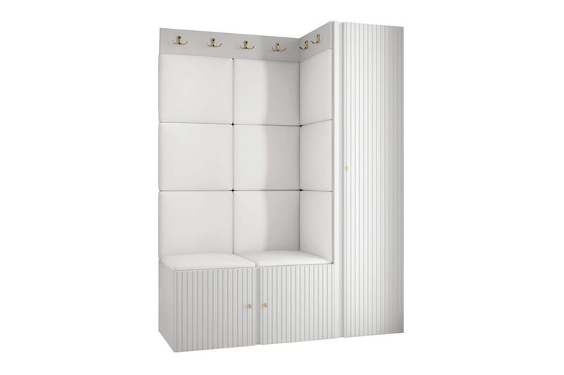 Dunvegan Highboard White - Förvaring - Skåp - Förvaringsskåp