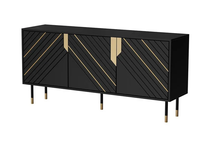 Juniskär Highboard - Svart - Förvaring - Skåp - Förvaringsskåp