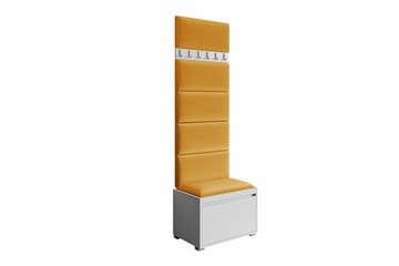 Kenmare Highboard Yellow/White - Förvaring - Skåp - Förvaringsskåp