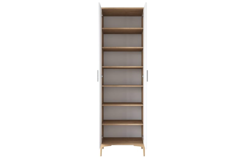 Manorma Highboard - Valnöt/Vit - Förvaring - Skåp - Förvaringsskåp