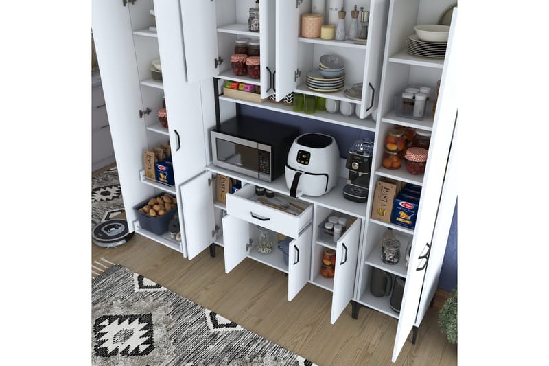 Manorma Highboard - Vit - Förvaring - Skåp - Förvaringssk åp
