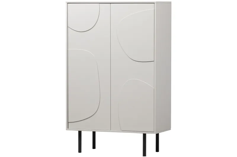 Popinder Highboard - Beige - Förvaring - Skåp - Förvaringsskåp