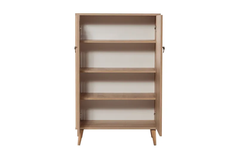 Vellavie Skåp 80 cm Vintage - Brun/Röd - Förvaring - Skåp - Förvaringsskåp