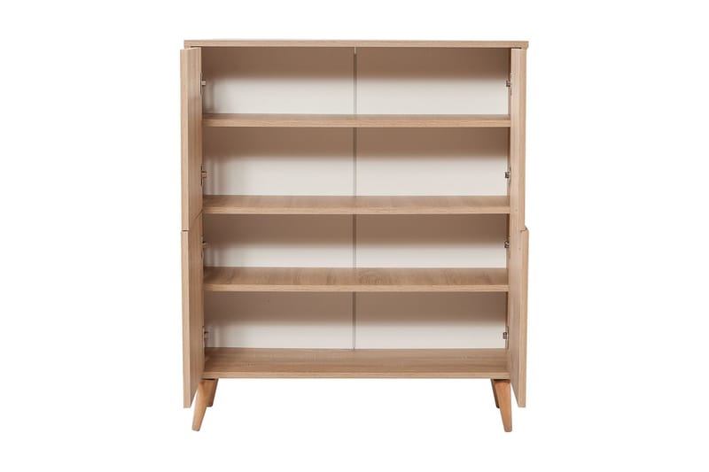 Vellavie Skåp 95 cm Träpanel - Brun - Förvaring - Skåp - Förvaringsskåp