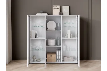 Gamal Highboard - Vit - Förvaring - Skåp - Förvaringsskåp