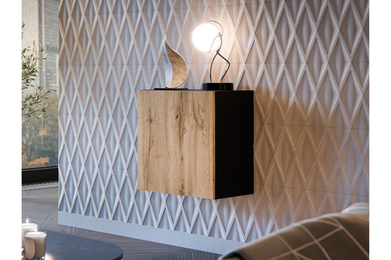 Kangana Highboard - Brun/Beige - Förvaring - Hylla - Vägghylla