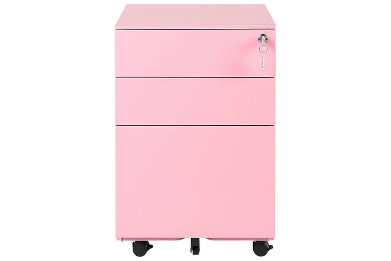 Kontorsskåp Cami Rosa - Rosa - Förvaring - Förvaringsmöbler - Byrå - Hurtsar