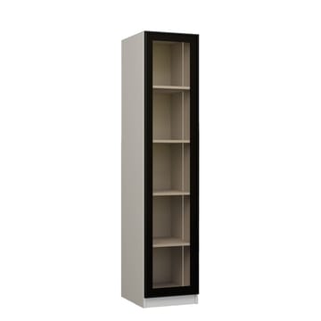 Kuro Kaffebord 40x190x42 cm - Vit - Förvaring - Skåp - Vitrinskåp