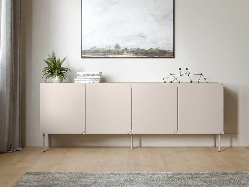 Marros Skänk 200 cm - Beige - Förvaring - Förvaringsmöbler - Sideboard & skänk