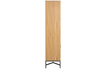 Minu Vitrinskåp 80x180 cm - Natur - Förvaring - Skåp - Vitrinskåp