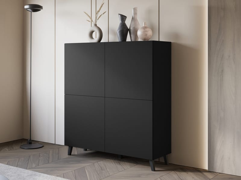 Orvik Skänk 120 cm - svart - Förvaring - Skåp - Förvaringsskåp