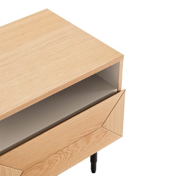Sängbord Nate 50x40x50 cm ek - beige - Förvaring - Skåp - Förvaringsskåp