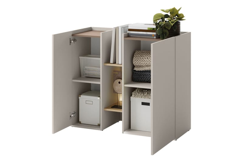 Sigmana Highboard - Svart - Förvaring - Skåp - Förvaringsskåp