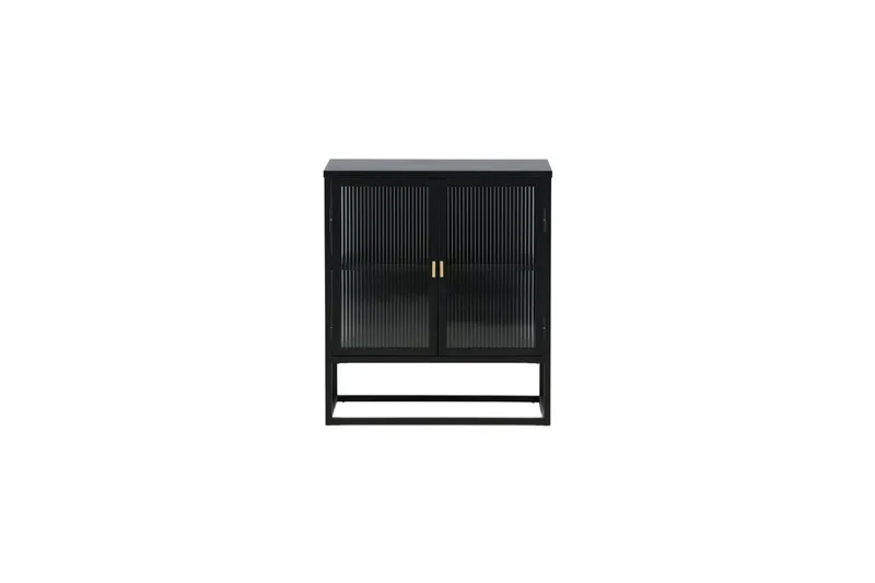 Skåp Garis Låg, Svart