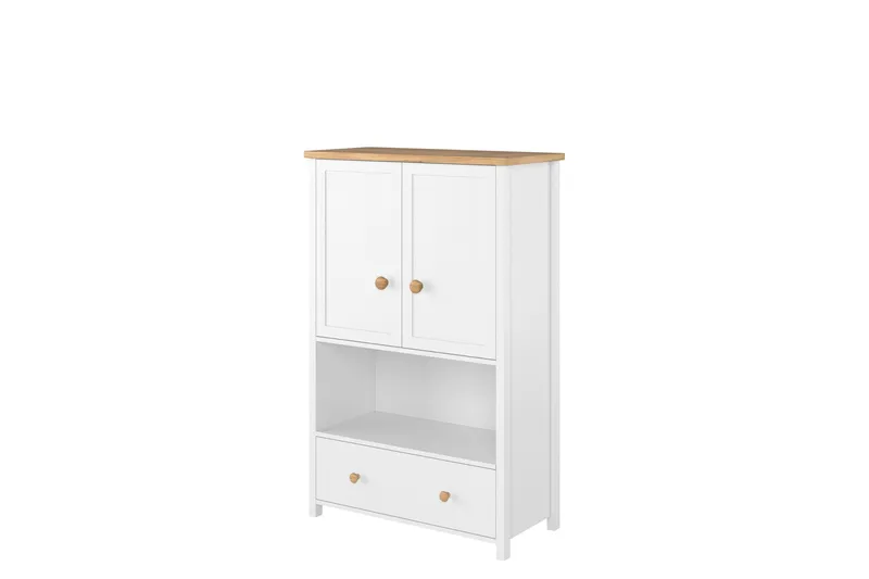 Storys Highboard, Vit