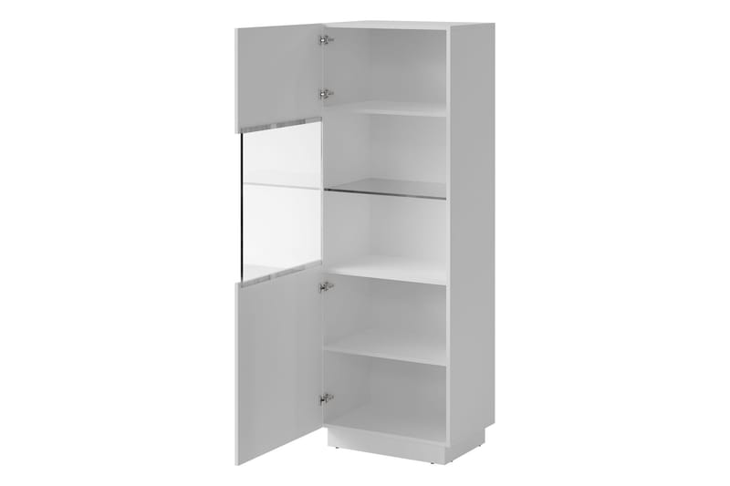 Torvalen Vitrinskåp 60x178 cm - Beige - Förvaring - Skåp - Vitrinskåp