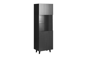 Strontian Vitrinskåp 183 cm Scandinavian Choice Anthracite/Black - Antracit/Svart - Förvaring - Skåp - Vitrinskåp
