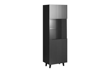 Strontian Vitrinskåp 183 cm Scandinavian Choice Anthracite/Black - Förvaring - Skåp - Vitrinskåp