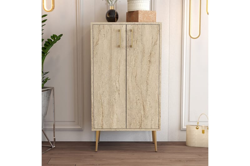 Babice Skoskåp 60 cm - Beige - Förvaring - Skoförvaring