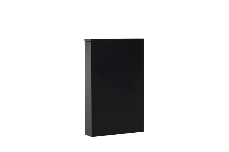 Bonito Skoskåp 60x15 cm - Svart - Förvaring - Skoförvaring